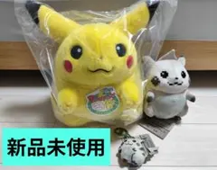 はじまりのピカチュウ　おかえりピカチュウ　ぬいぐるみ　マスコット 3点