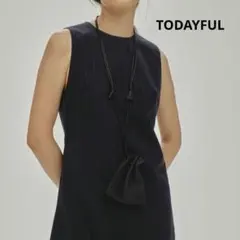極美品】todayful Stripe Long Tunic - メルカリ