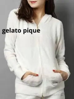 ♠️ gelato pique ジェラートピケ　スムーズィー　　3ボーダーパーカ