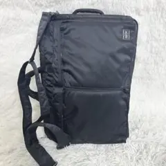 【極美品】ポーター／タンカー　ブリーフケース　2層　3WAY　ナイロン　黒のサムネイル