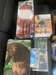 一番くじ　進撃の巨人　獣の巨人は俺が仕留める　 セット