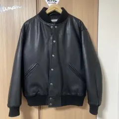 ジャーナルスタンダードレリューム ブラックレザー ボンバージャケット