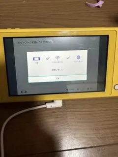 【ジャンク】Switch Lite 黄 右スティック故障