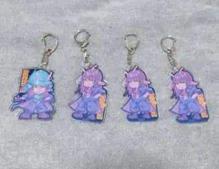 銀河特急 ミルキー☆サブウェイ アカネ アクリルキーホルダー4個