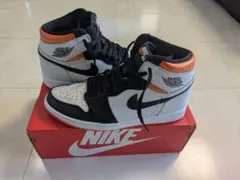 Nike Air Jordan 1 ブラック/ホワイト/オレンジ