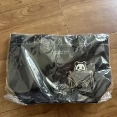 ADVENTURE WORLD パンダ刺繍トートバッグ