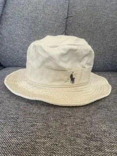 Ralph Lauren ベージュ バケットハット