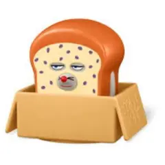 最*ん様 マクドナルド ハッピーセット パンどろぼう まちぶせフィギュア&食パン