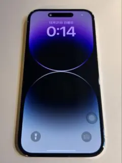 ジャンク品 iPhone 14 Pro ディープパープル 中国大陸版