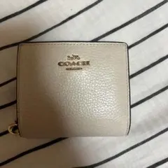 COACH 二つ折り財布 ベージュのサムネイル
