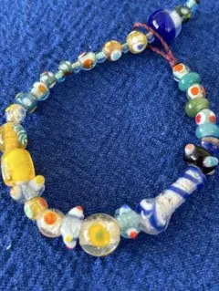 originalhandmade ガラスビーズのブレスレット