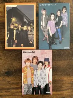 L'Arc-en-Ciel ポストカード 3枚セット - メルカリ