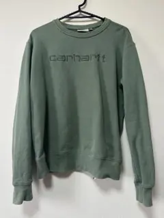carhartt オリーブグリーン スウェット S