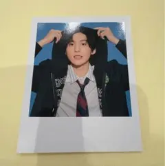 Snow Manカレンダー2026特典 目黒蓮 インスタント写真風カード