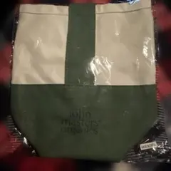 ジョンマスターオーガニック　オリジナルキャンバストートバッグ　グリーン