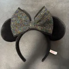 ディズニー ミニーマウス レインボーストーン カチューシャ