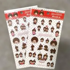 D正規品　即日発送 新品未開封　モンチッチ　ぷくっとシール　　セリア