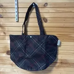 ローリーズファーム　チェック柄サブバッグ