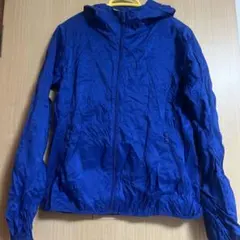 UNIQLO ユニクロ ポケッタブルUVカットパーカ　ブルー M