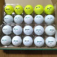 SRIXON ゴルフ　ロストボール　　　 　　　20個まとめ売りのサムネイル