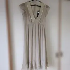 未使用　結婚式　ドレス　お呼ばれ　bianna　34