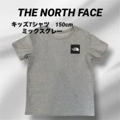 【THE NORTH FACE 】ジュニア Tシャツ ライトグレー※150cm