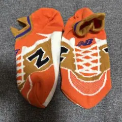 New Balance スニーカーデザイン ソックス 23-25cm