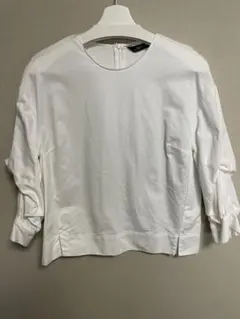 ★美品　ZARA WOMAN ブラウス　ホワイト