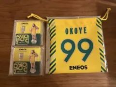 Wリーグ ENEOSサンフラワーズ オコエ アクスタ 巾着