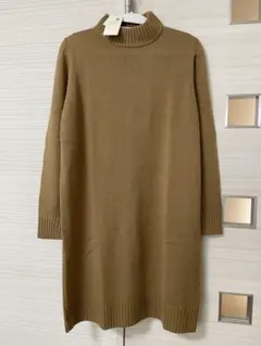 『新品タグ付き』earth music&ecology タートルニットワンピース