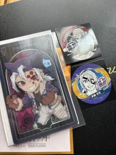 鬼滅の刃　ハロウィン　メタリックカード　宇髄天元