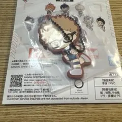 ハイキュー　一番くじ　〜全国への道〜　H賞ラバーチャーム　月島