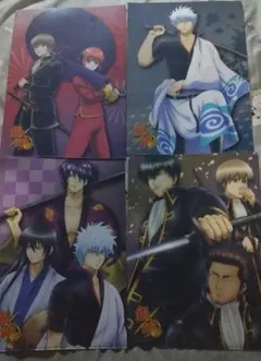 2018 銀魂 クリアファイル 4枚セット　非売品