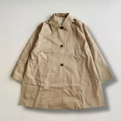 美品　2025年モデル　スピックアンドスパン　T/Cギャバジンステンカラーコート
