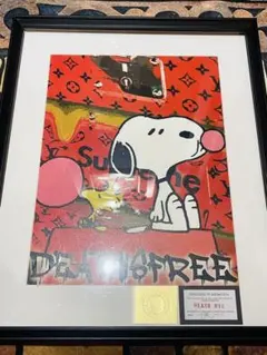 ラスト1！ 世界限定100点正規品DEATH NYC ポップアート ルイヴィトン