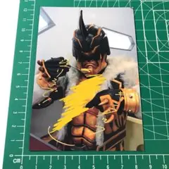 仮面ライダー電王　ブロマイド　カード　キンタロス　てらそままさき　サイン　箔押し