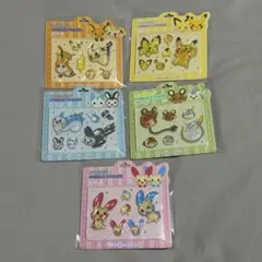 【韓国限定】ポケモン バブルステッカー シールのサムネイル