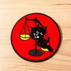 【激レア】 天秤座にゃー　ネネット　にゃー　ワッペン　Ne-neのサムネイル