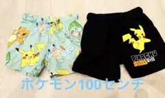 ポケモン柄パンツ2点セット（H&M）