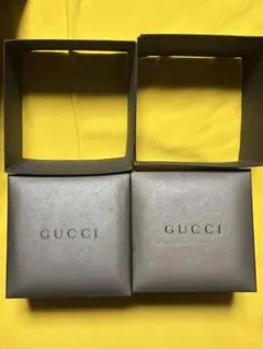 GUCCI ギフトボックス 2個セット5505Mコマ