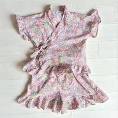 PAIR MANON 110 花柄 甚平 浴衣 女の子