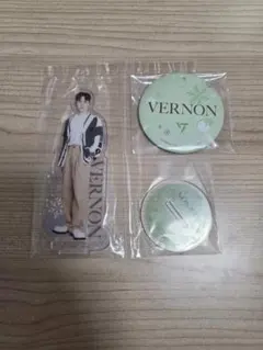 一番くじ SEVENTEEN アクリルスタンド　缶マグネット バーノン