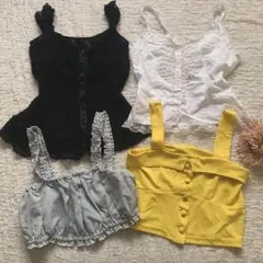 キャミソール4点セット　まとめ売り