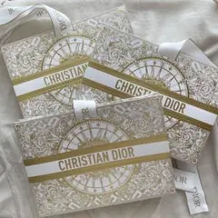 CHRISTIAN DIOR フラグメントケースホリデー限定デザイン　3つ