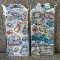 【新品】あわわちゃん ウォーターインシール 2種セット