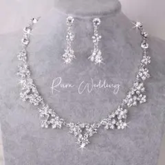 Za@様専用♡フォロー割♡ネックレス&イヤリング高品質上品2点セット♡