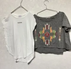 CIAOPANIC TYPY 半袖　カットソー　Tシャツ レトロガールシャツのサムネイル
