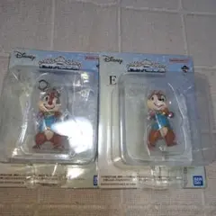 ディズニー 一番くじ E賞 チップとデール ミニフィギュアチャーム 2個セットのサムネイル