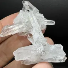 138 水晶クラスター 2点 開運グッズ 縁起物 風水 パワーストーン 鉱物