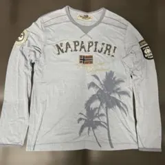 ナパピリ　NAPAPIJRI 長袖シャツ L LLサイズ　レアのサムネイル